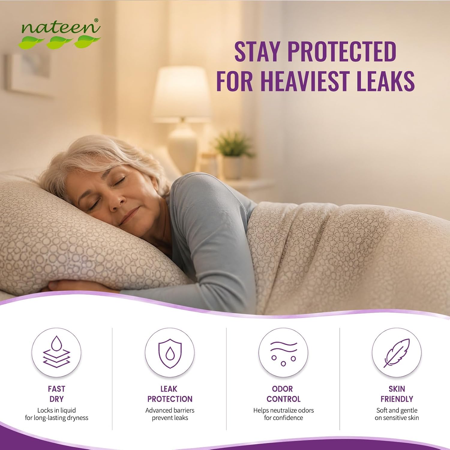 Stay protected for the heaviest leaks